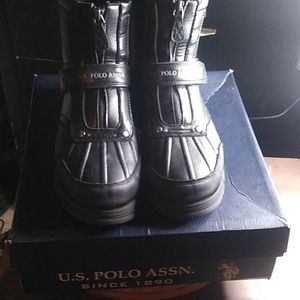 A pair of US Polo boots